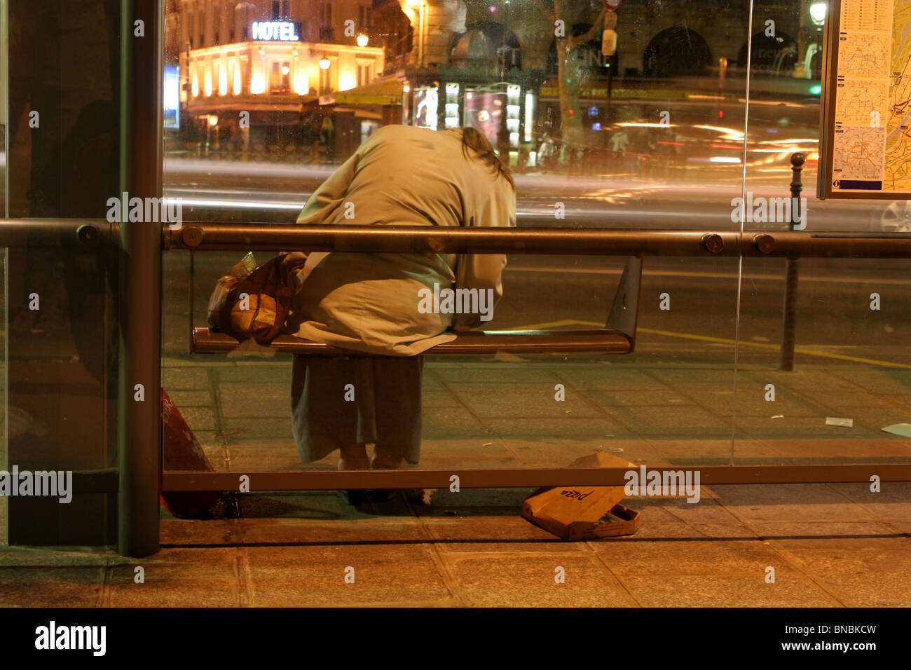 Dream on la gare à Paris Banque D'Images