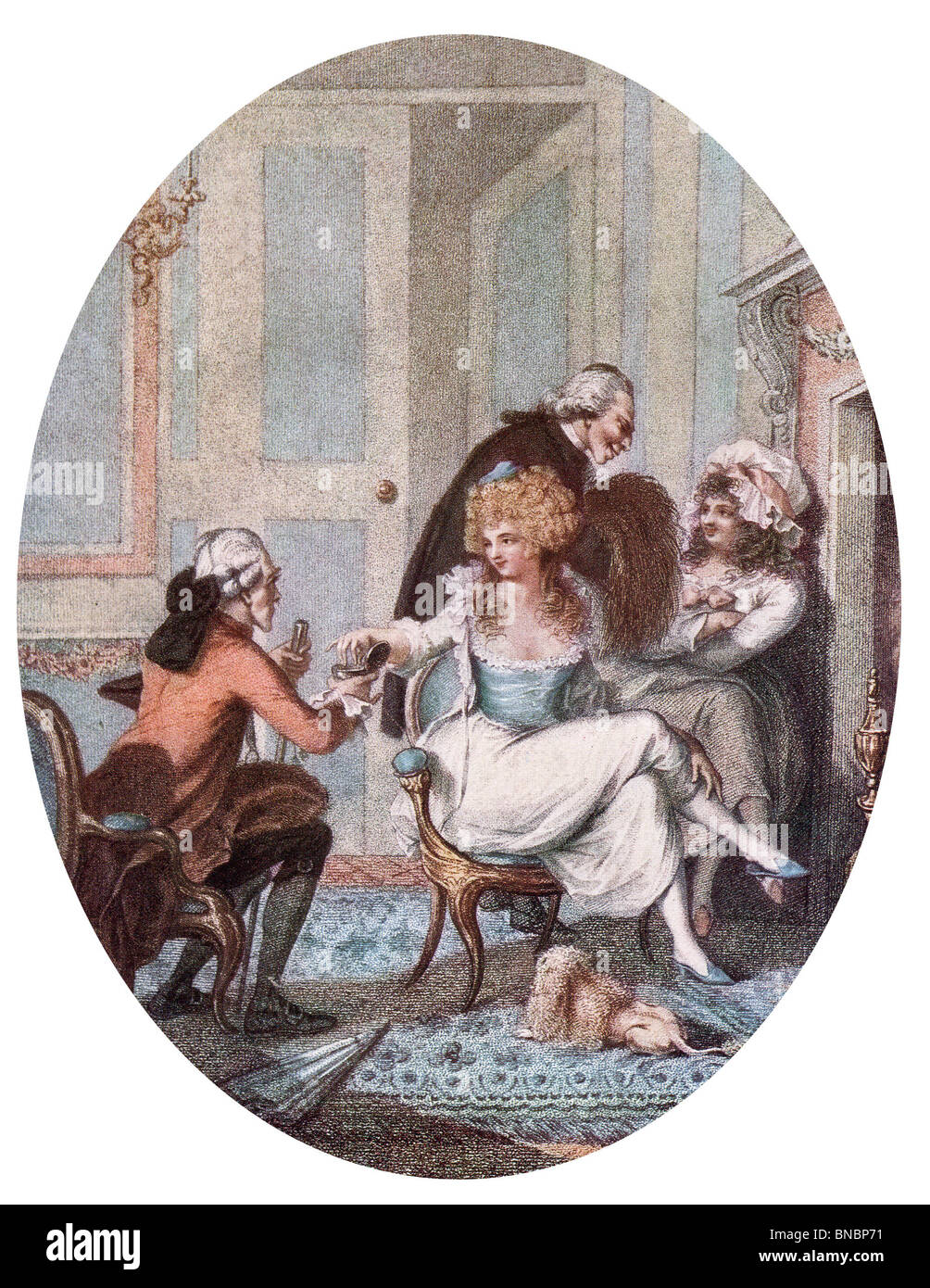 Le feu Français Banque D'Images