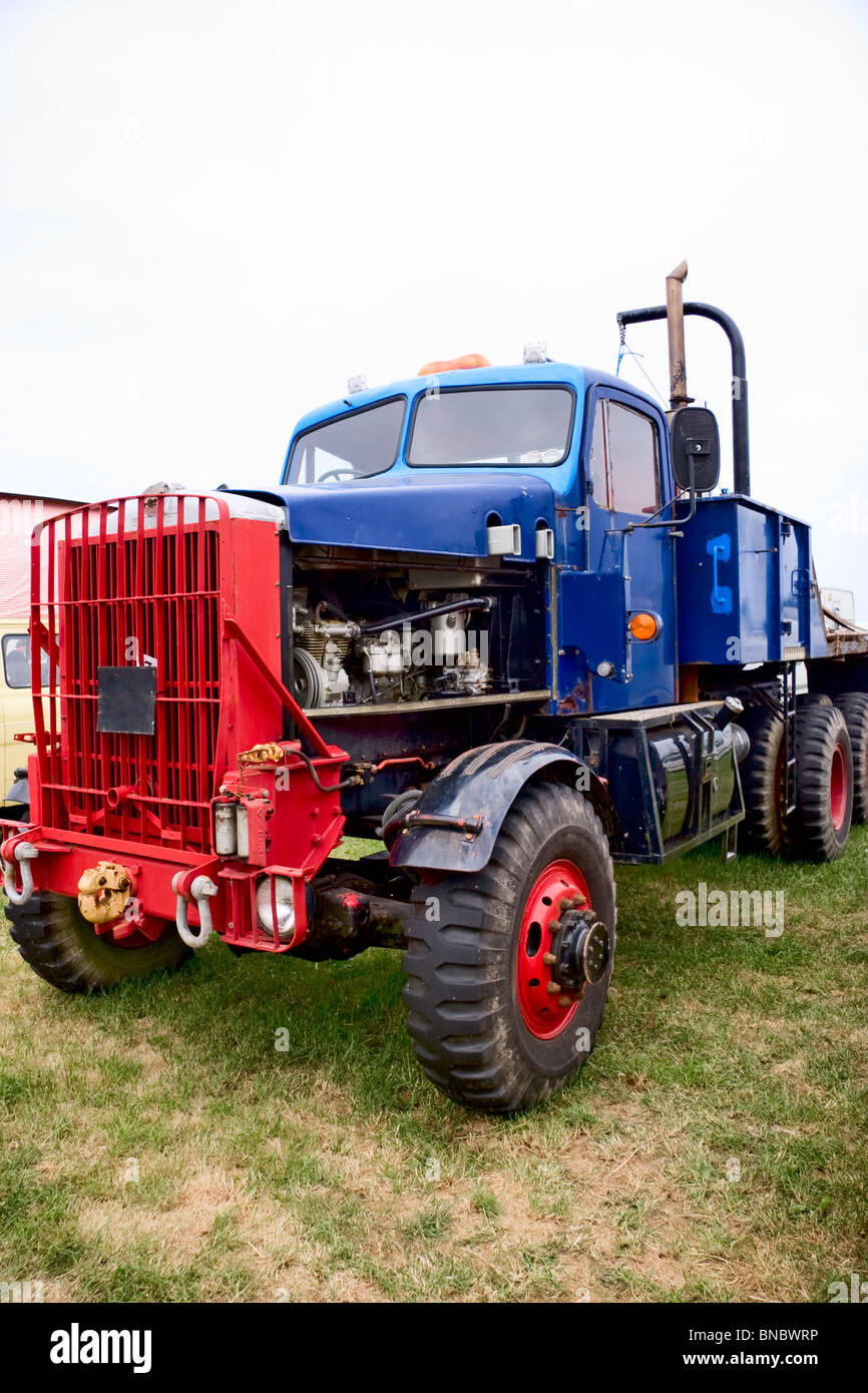 Camion de transport lourd Vintage Banque D'Images