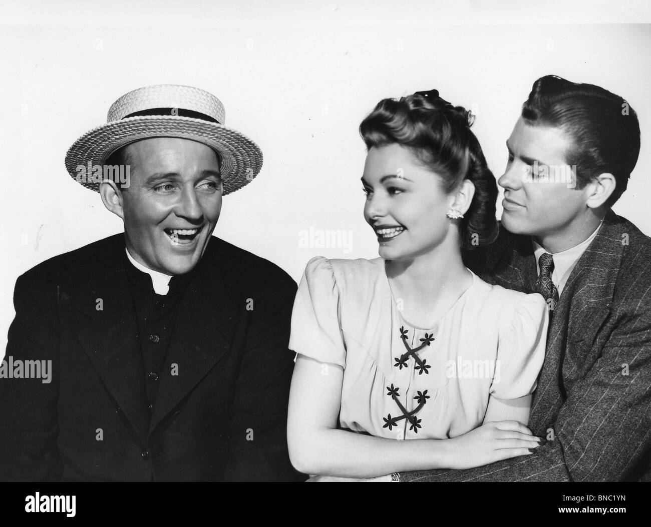 J'ai plus l 1944 wioth Bing Crosby à gauche et Jean Heather Banque D'Images
