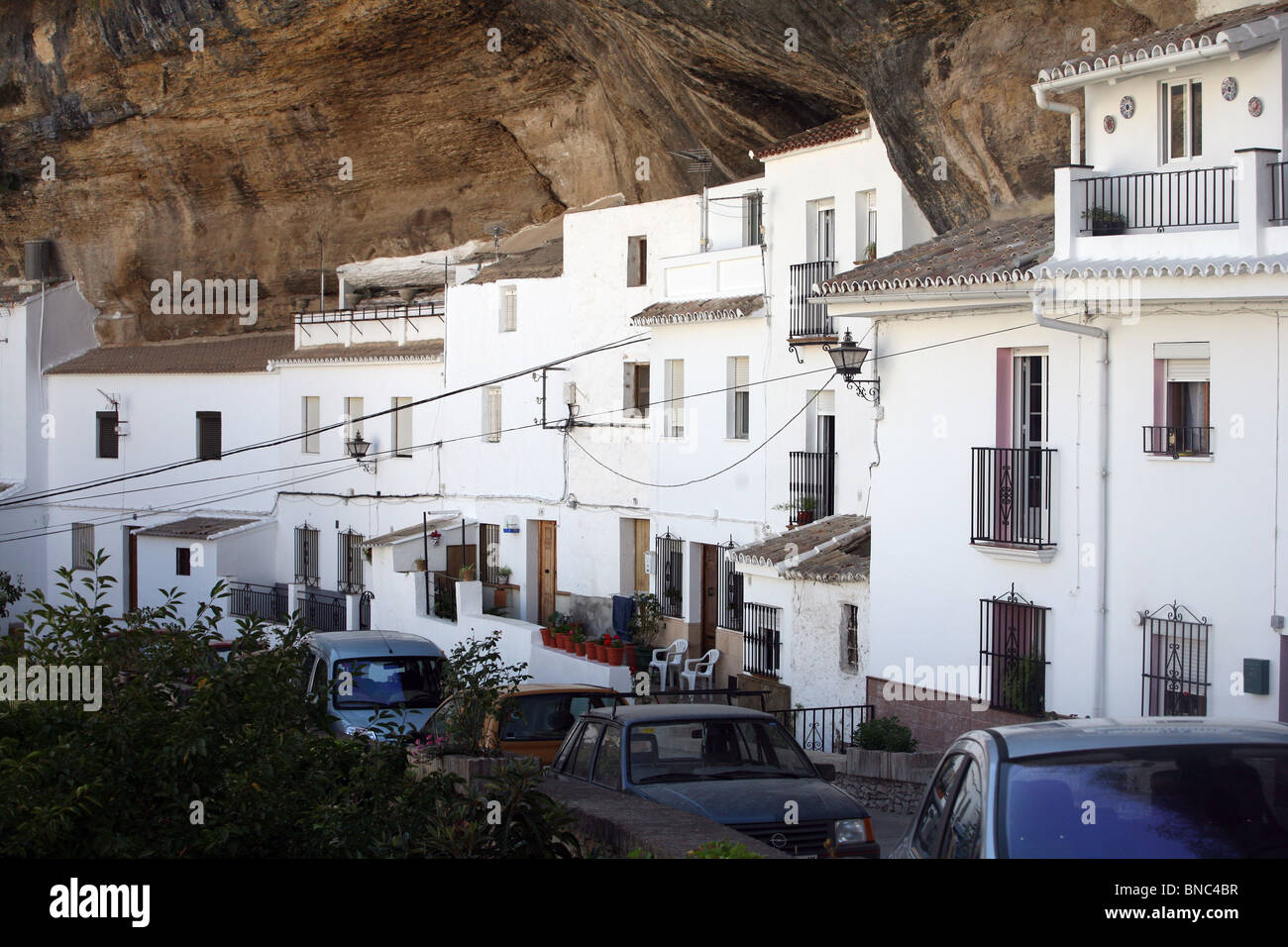 Setenil de las Bodegas Cadiz Andalousie Espagne Banque D'Images