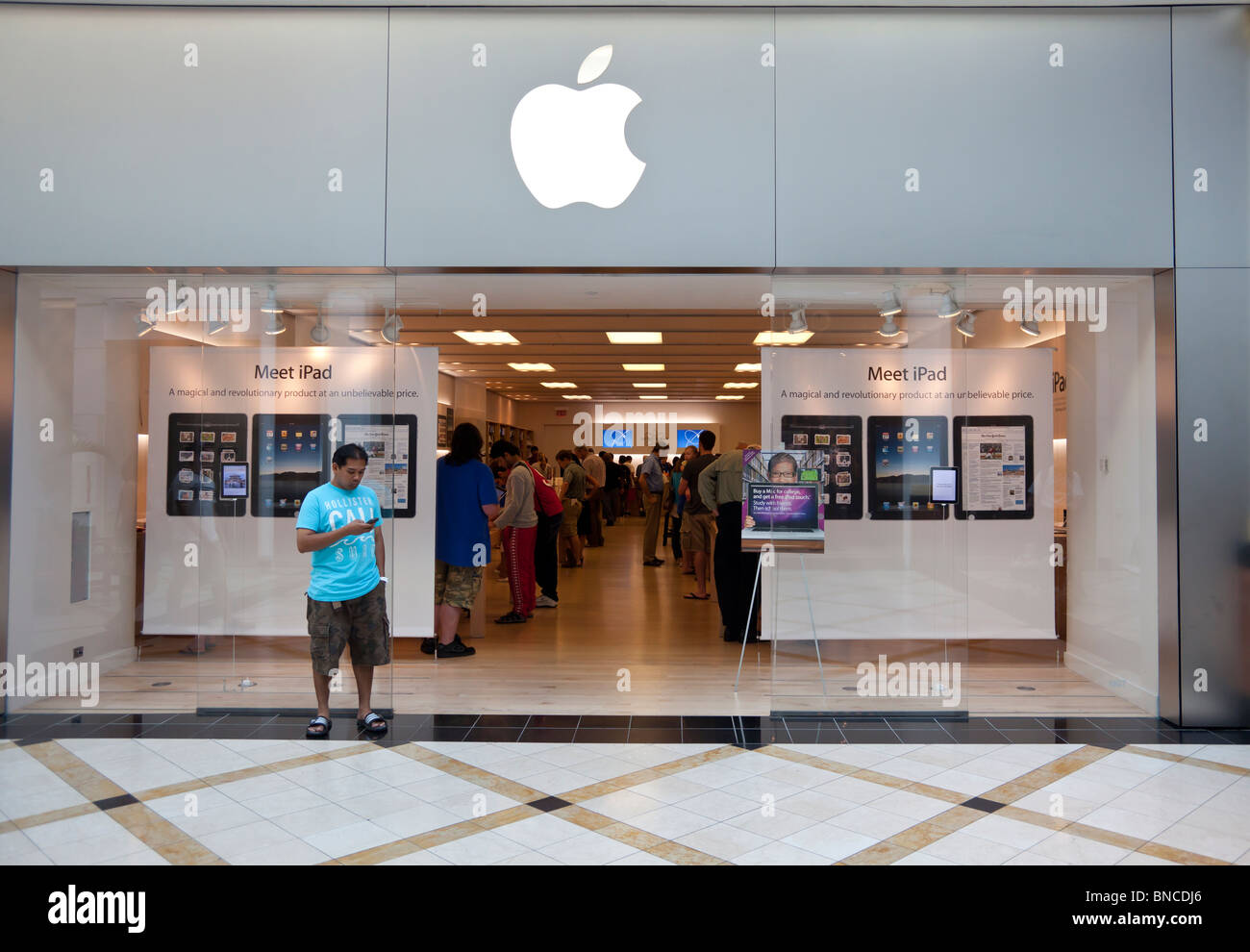 Apple Store, King of Prussia Mall, près de Philadelphie, PA, USA Banque D'Images