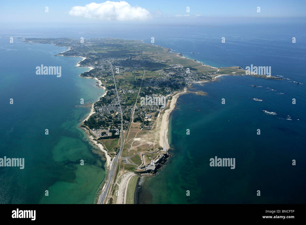 Presqu'île de Quiberon Banque D'Images