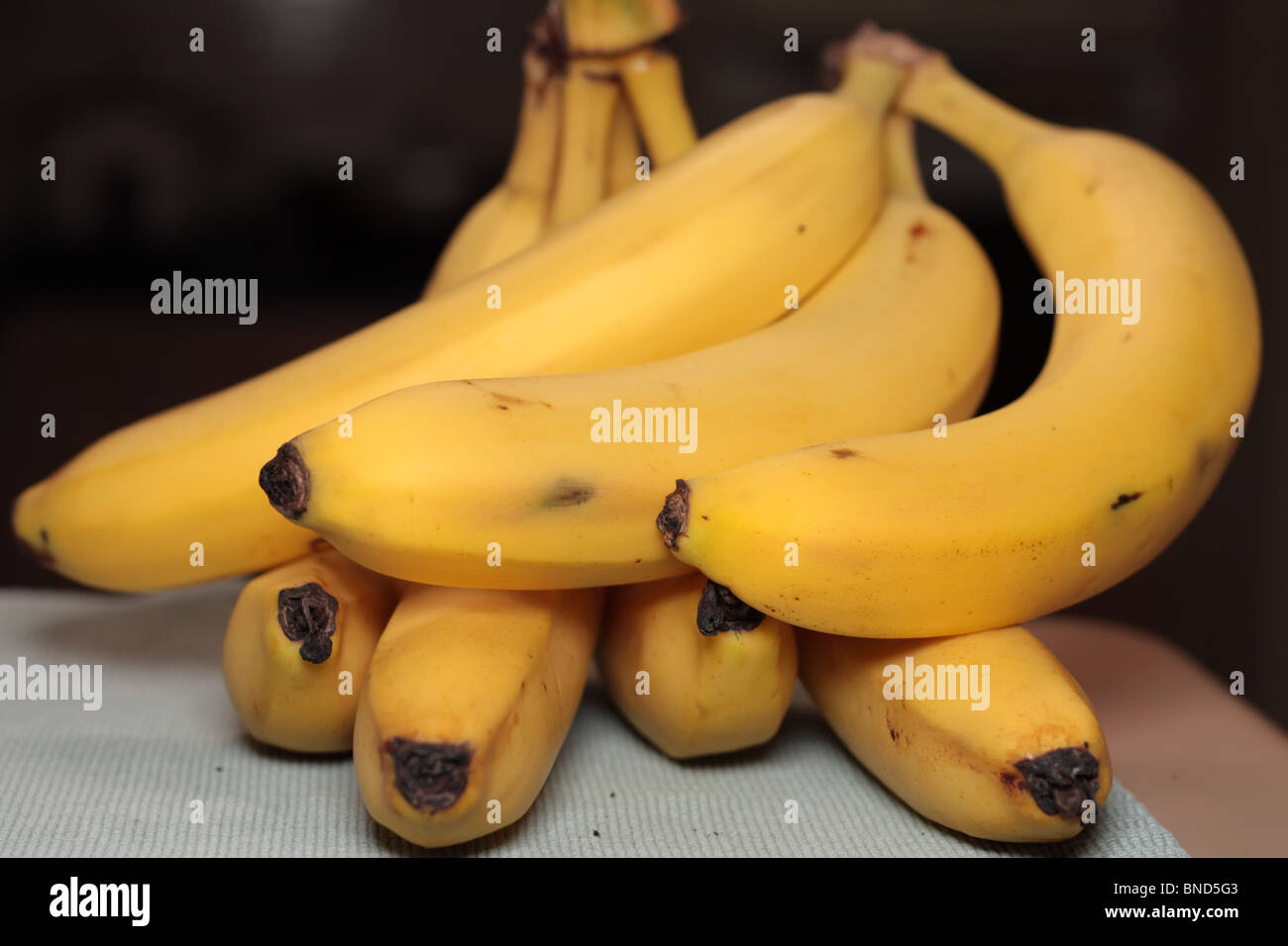 Les bananes Close Up Banque D'Images