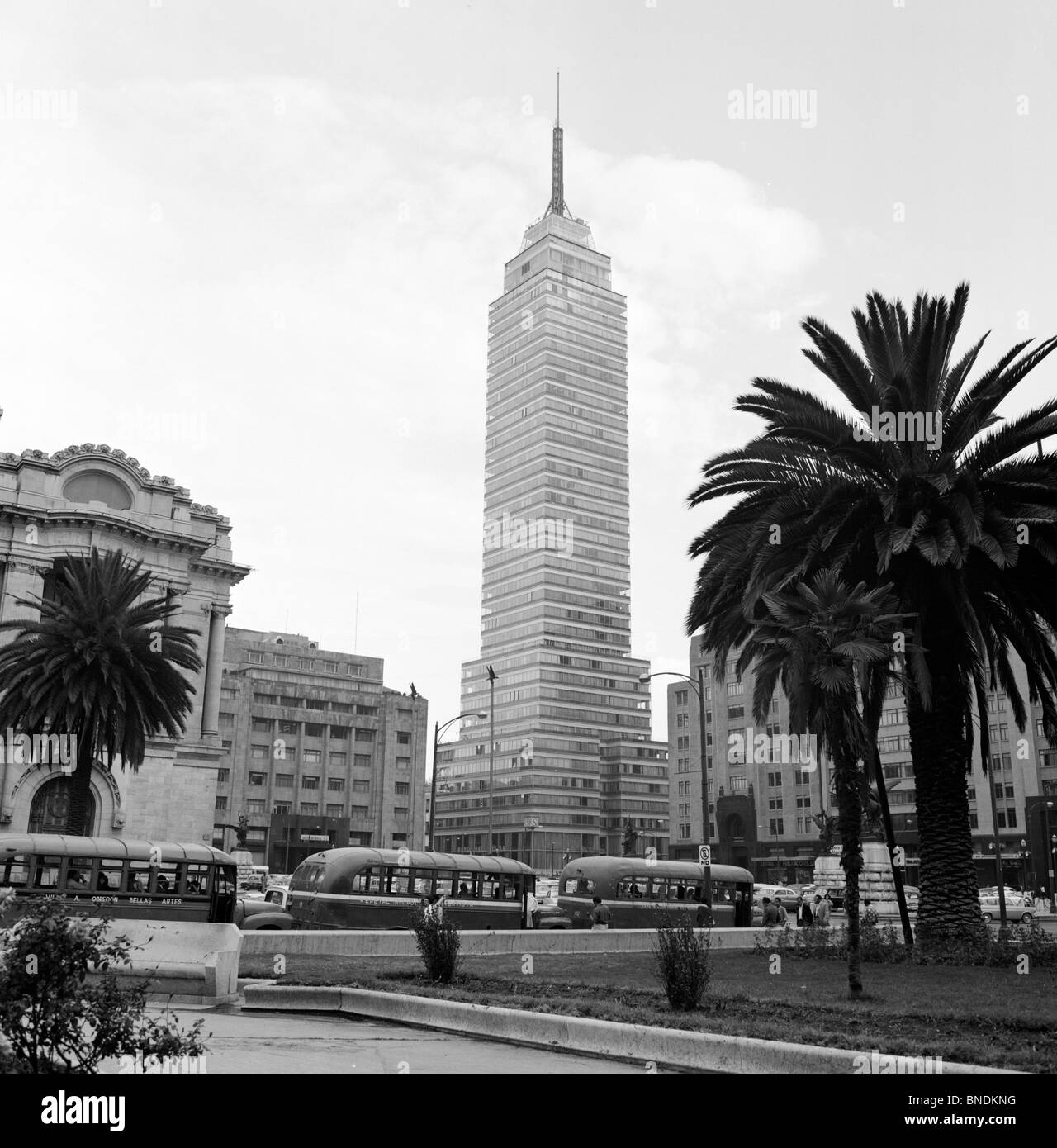 Bâtiment de l'Amérique latine Mexico Mexique Banque D'Images