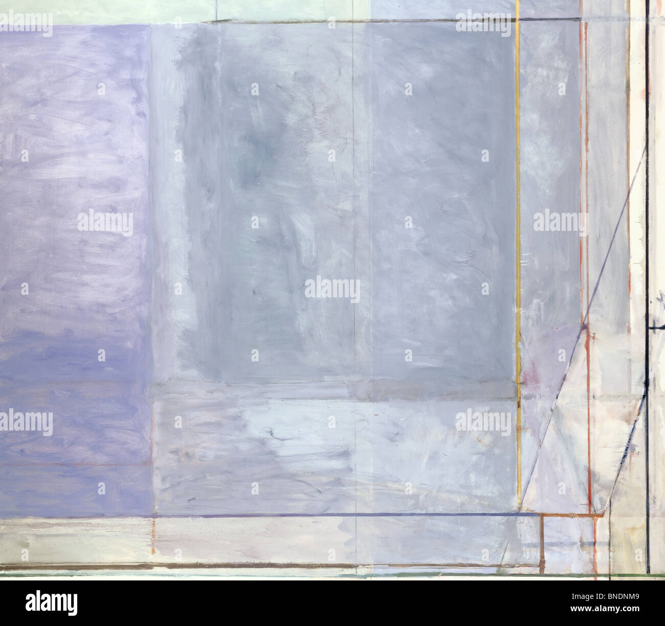 Gros plan d'un tableau abstrait Banque D'Images