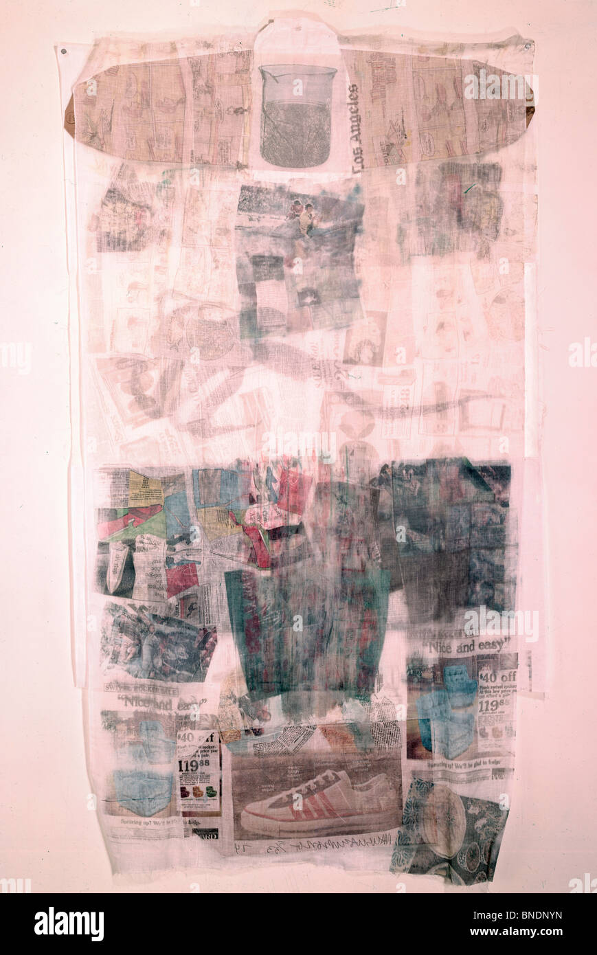 La Mule de Robert Rauschenberg, 1974 Banque D'Images