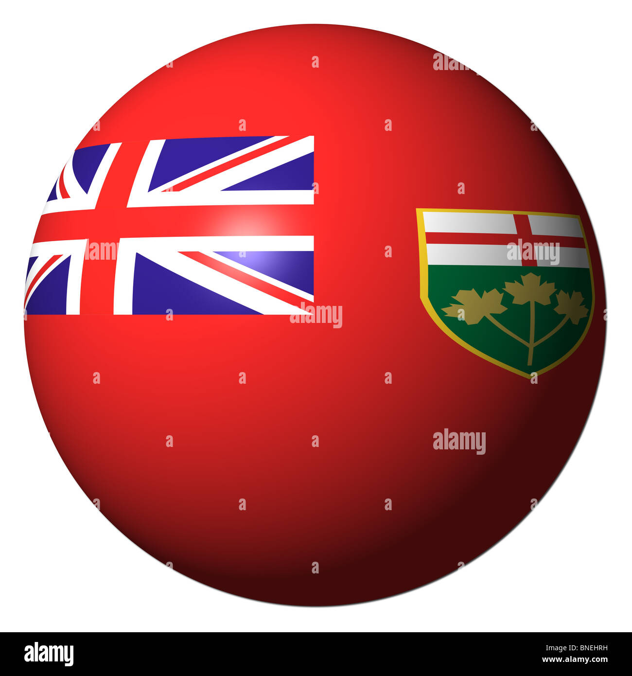 Drapeau ontario Banque de photographies et d’images à haute résolution ...