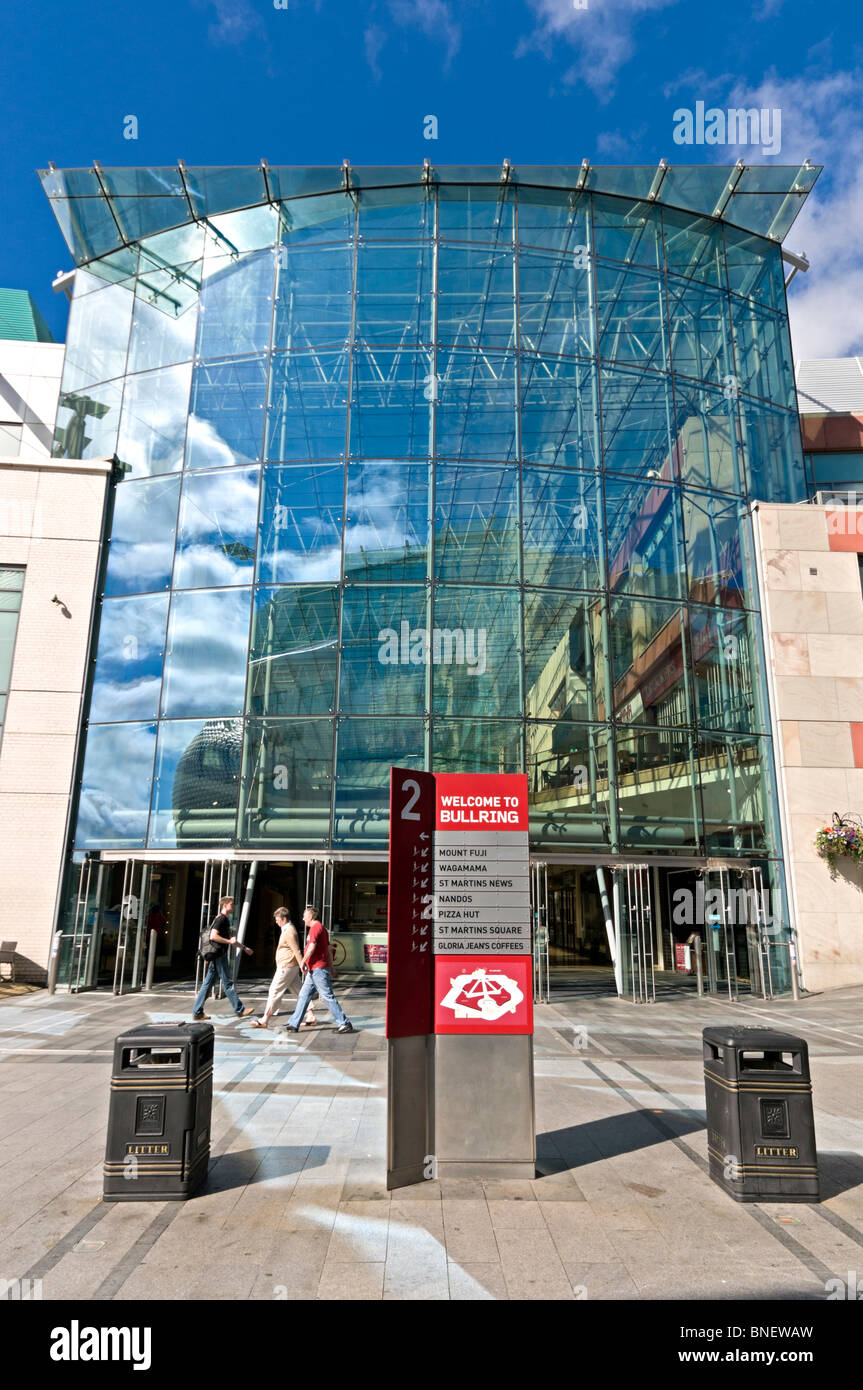 Centre commercial Bullring Birmingham Banque D'Images