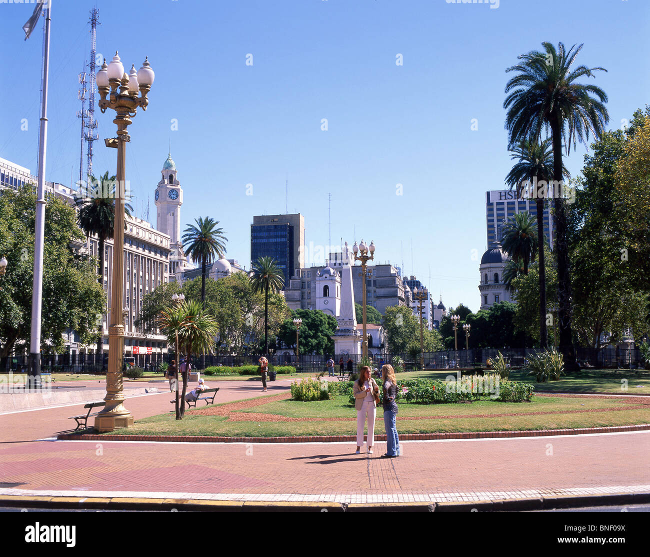 Plaza de Mayo, El Centro, Buenos Aires, Argentine Banque D'Images