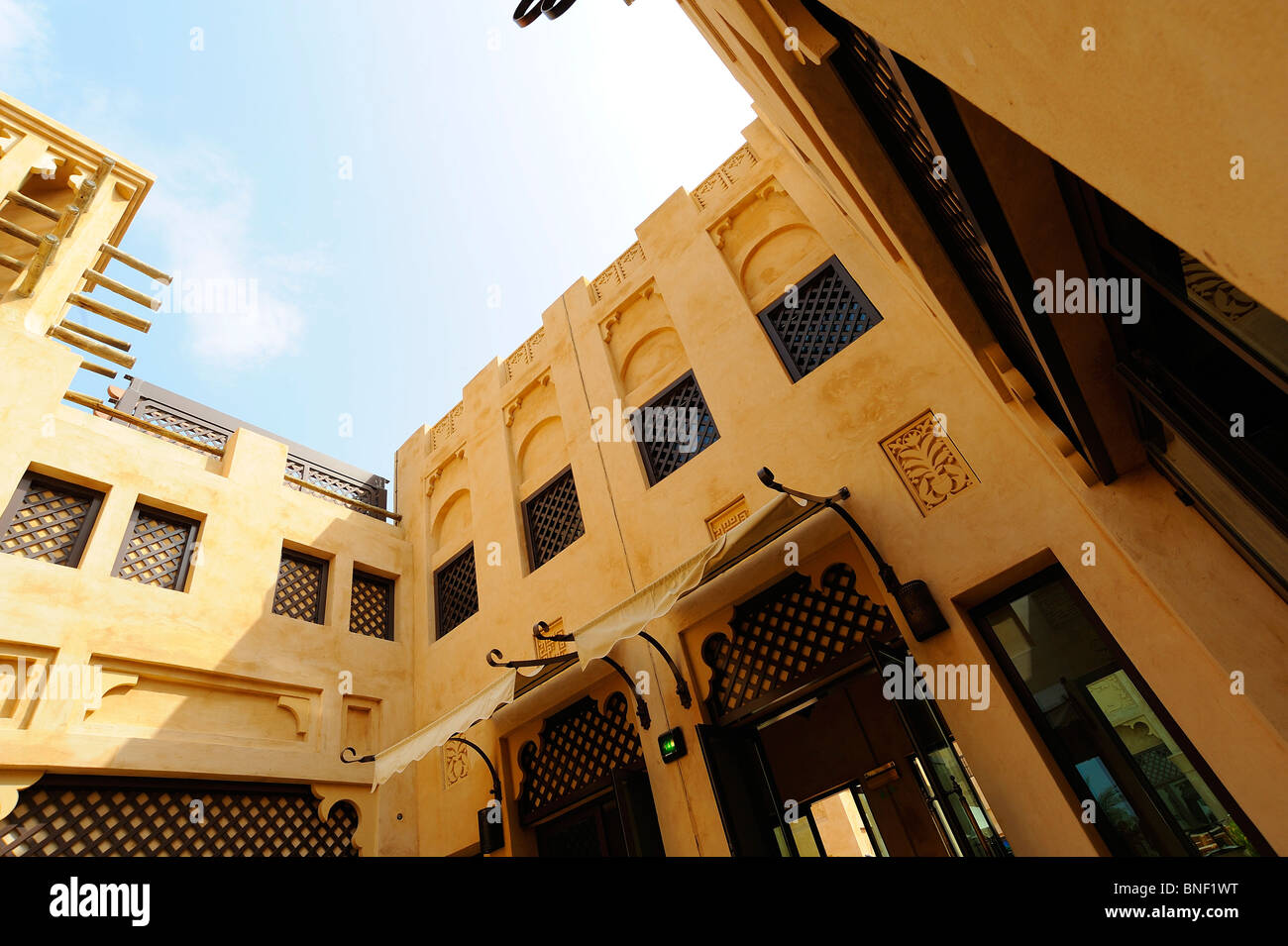 Au Souk Madinat Jumeirah, Dubaï Banque D'Images