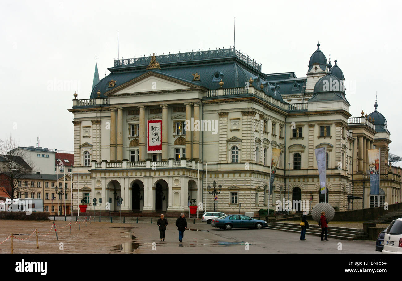 Opéra et Concert Hall à Schwerin, Allemagne Banque D'Images