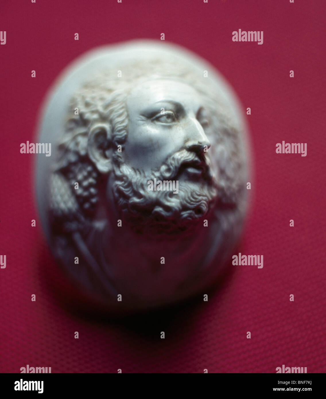 Bacchus Cameo, 19e siècle Banque D'Images