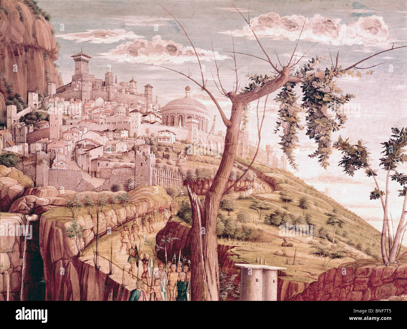 France, Tours, Musée des Beaux-Arts, jardin de Gethsémani par Andrea Mantegna (1431-1506), Banque D'Images