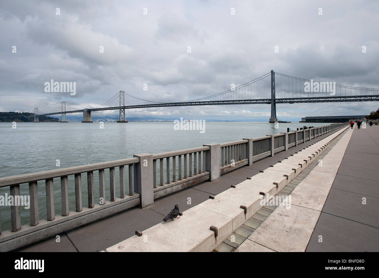 Oakland Bay Bridge San Francisco California USA Banque D'Images