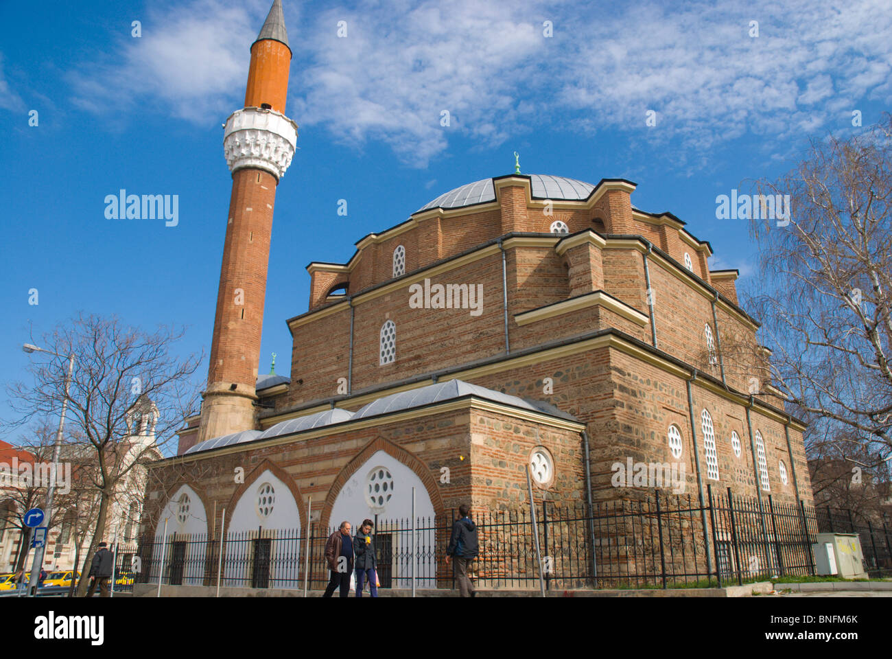 L'extérieur de la mosquée Banya Bashi Sofia Bulgarie Europe Banque D'Images