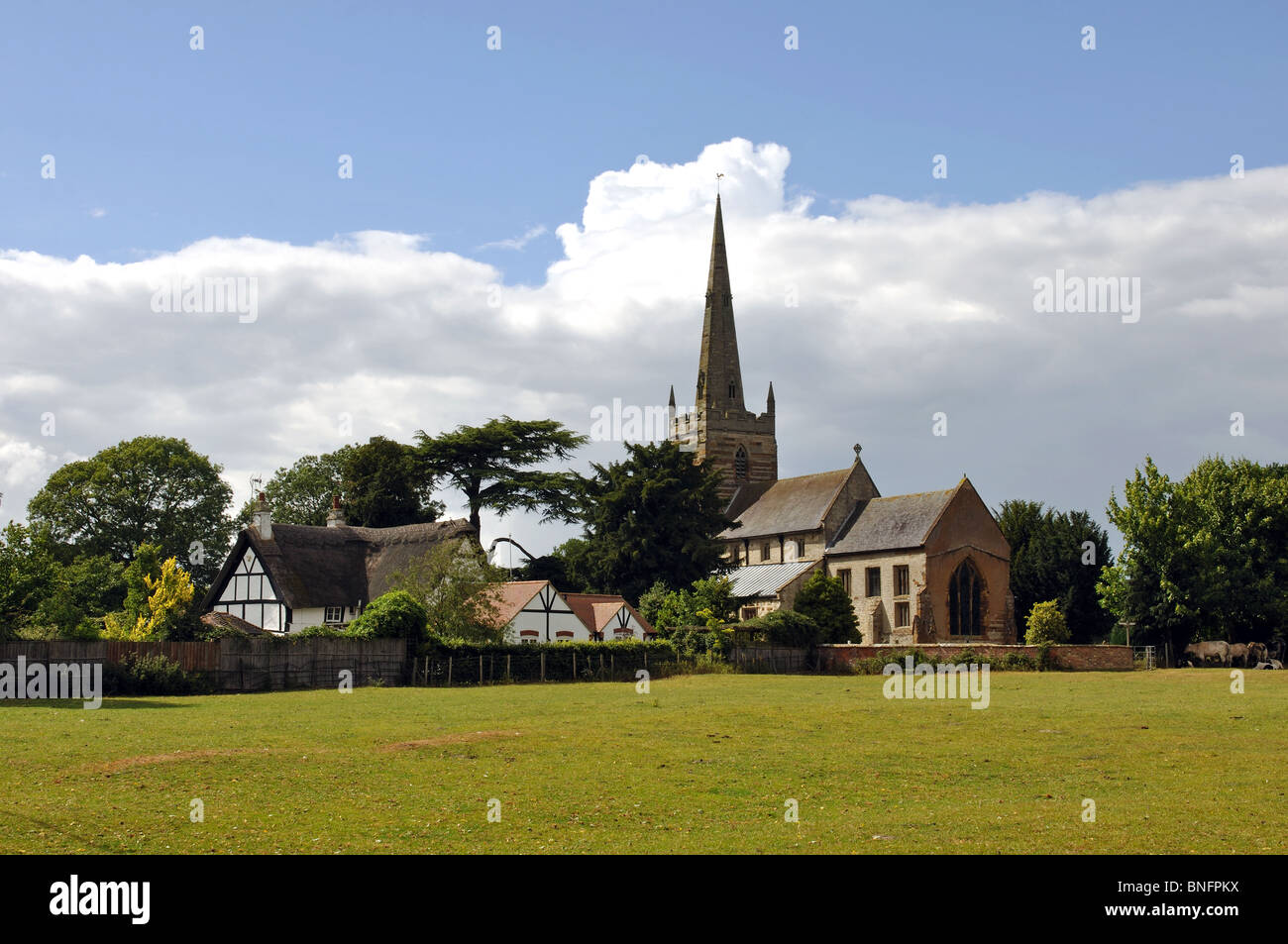 All Saints Church, Ladbroke, Warwickshire, England, UK Banque D'Images