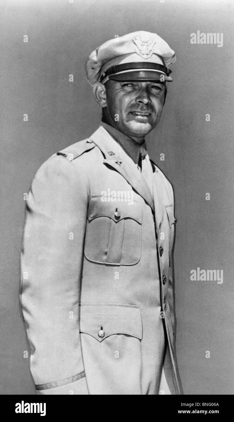 Le lieutenant Clark Gable, United States Army Banque D'Images