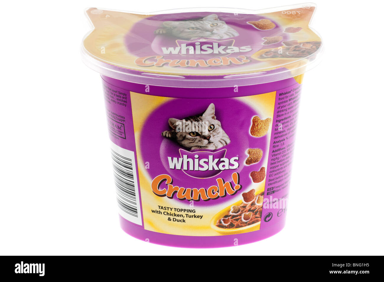 À Remous de Whiskas Crunch Banque D'Images