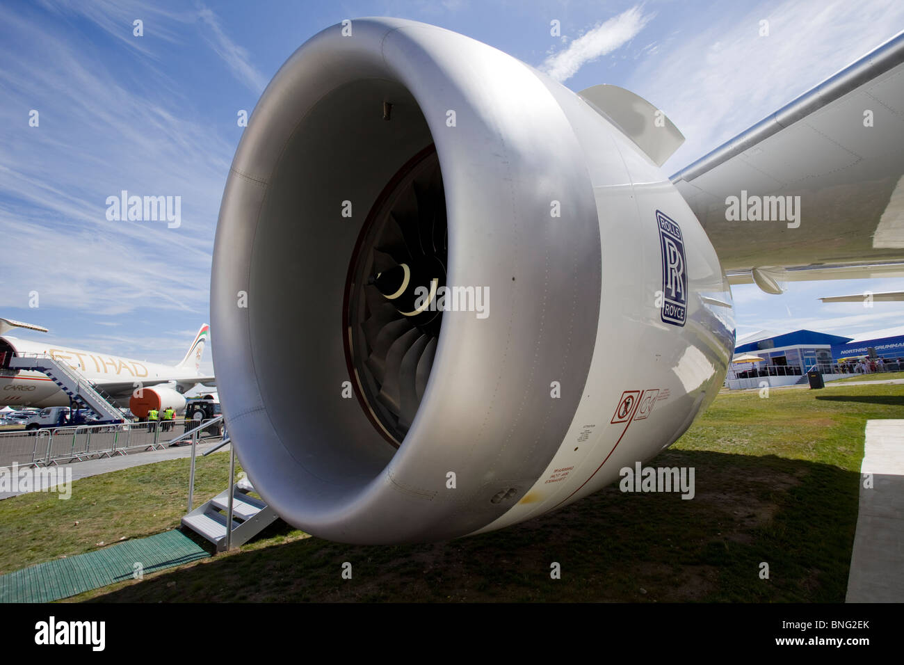 Boeing 787 Dreamliner moteur Rolls Royce Banque D'Images