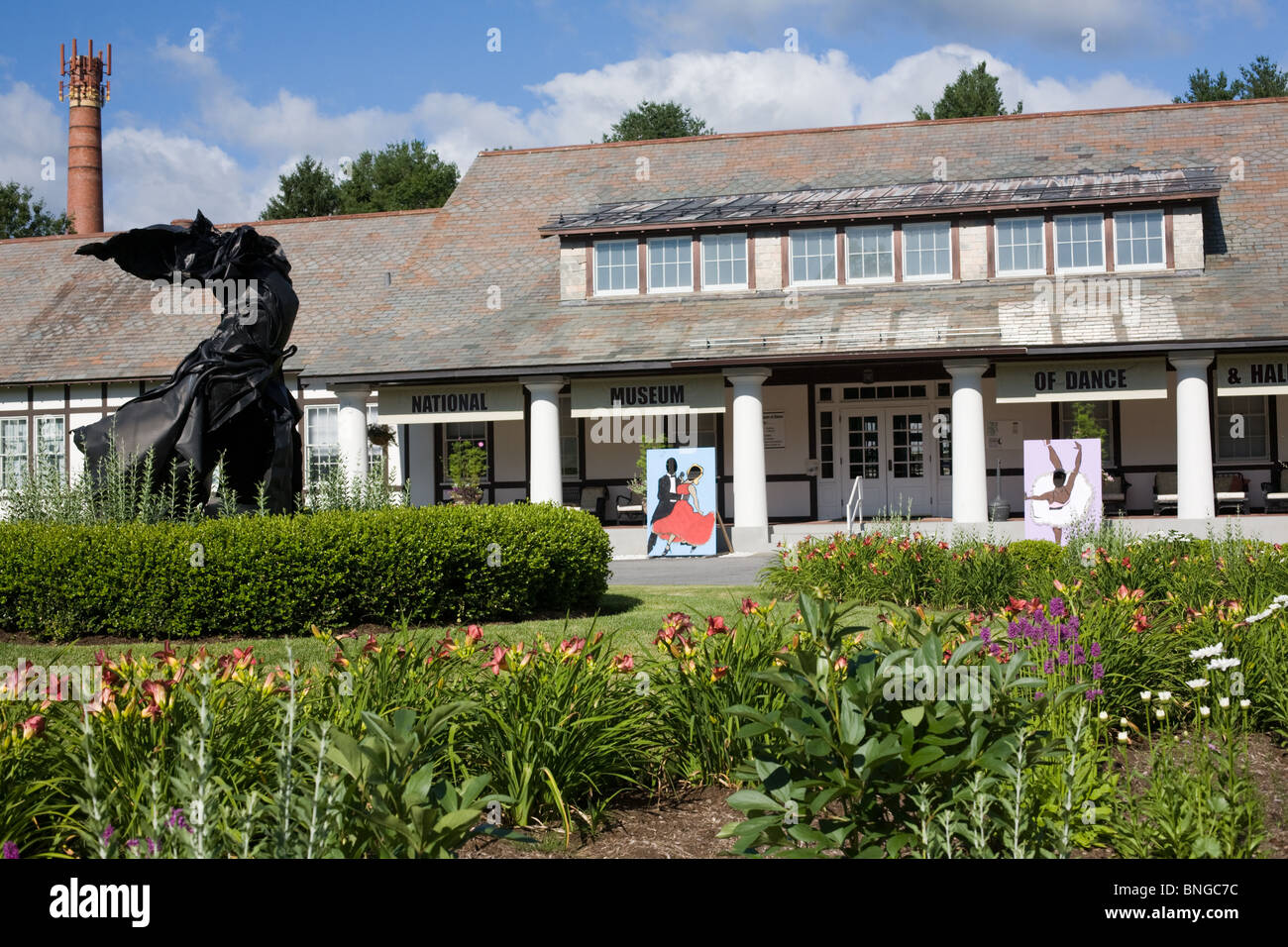 Musée national de la danse et de l'Hall of Fame, Saratoga Springs, New York Banque D'Images