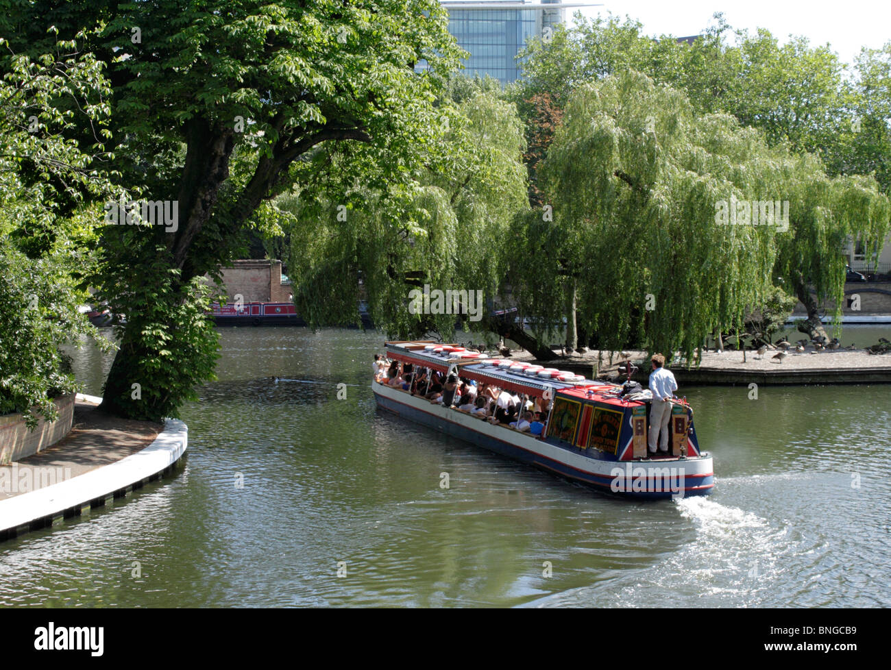 Bateau à petite Venise Londres Banque D'Images