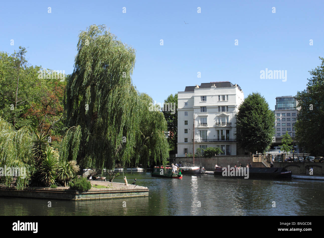La petite Venise Londres Banque D'Images