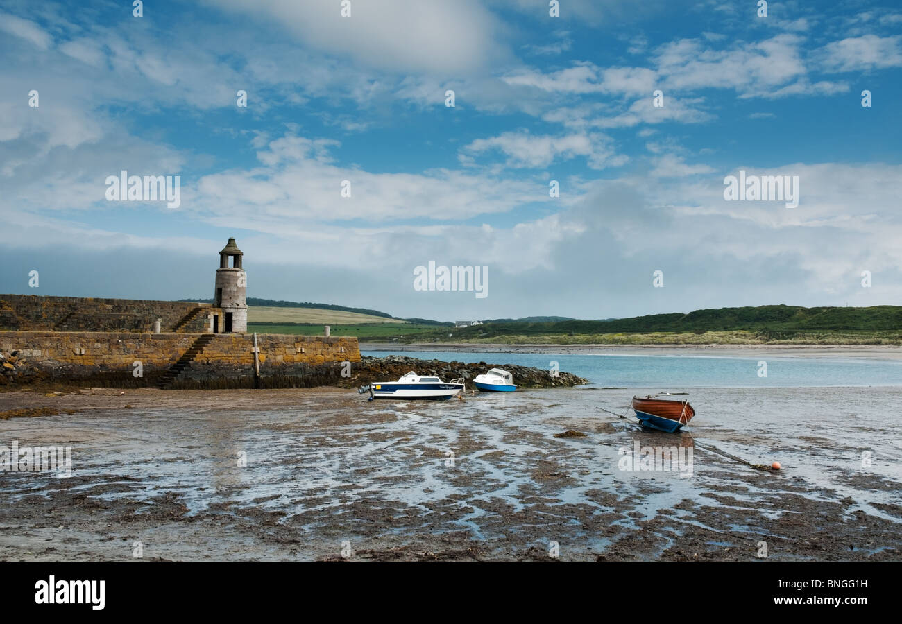 Logan Port, Dumfries et Galloway, en Écosse. Banque D'Images