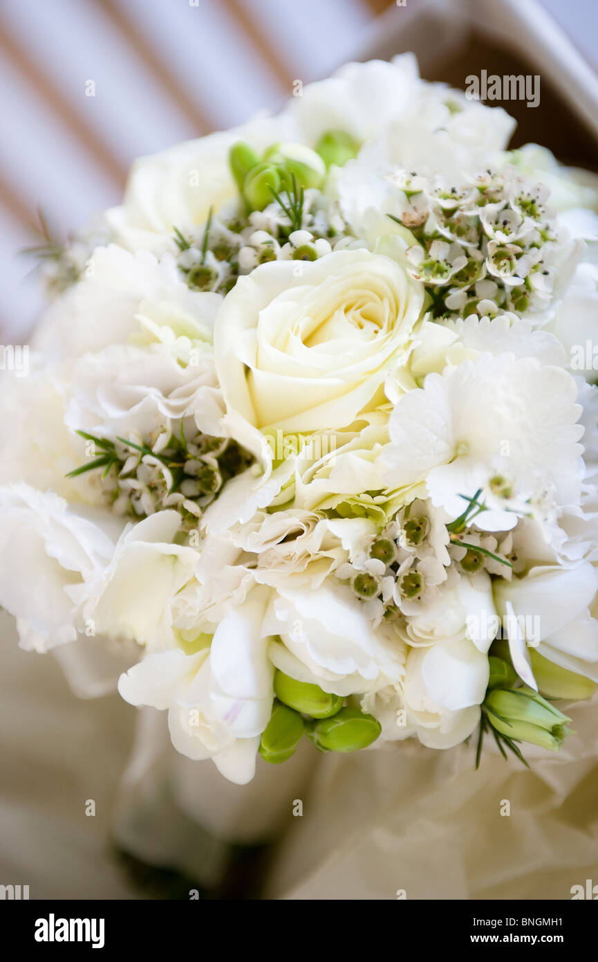 Bride's bouquet floral Banque D'Images
