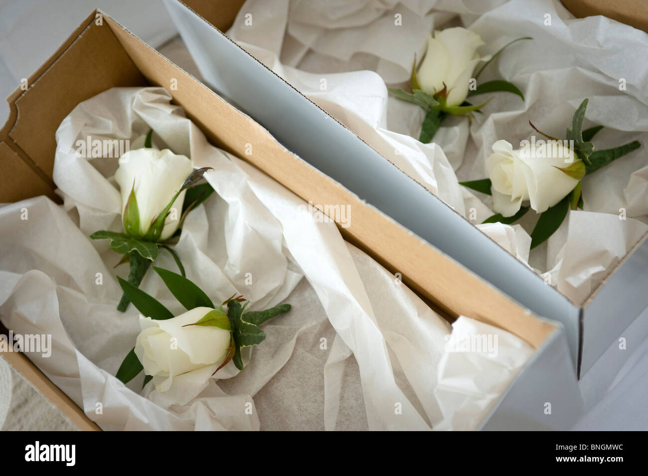 Fleurs de mariage Banque D'Images
