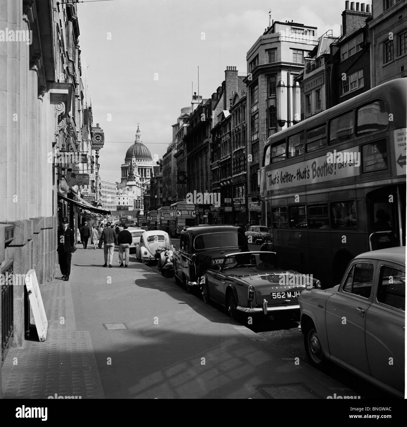 L'Angleterre, Londres, Fleet Street Banque D'Images