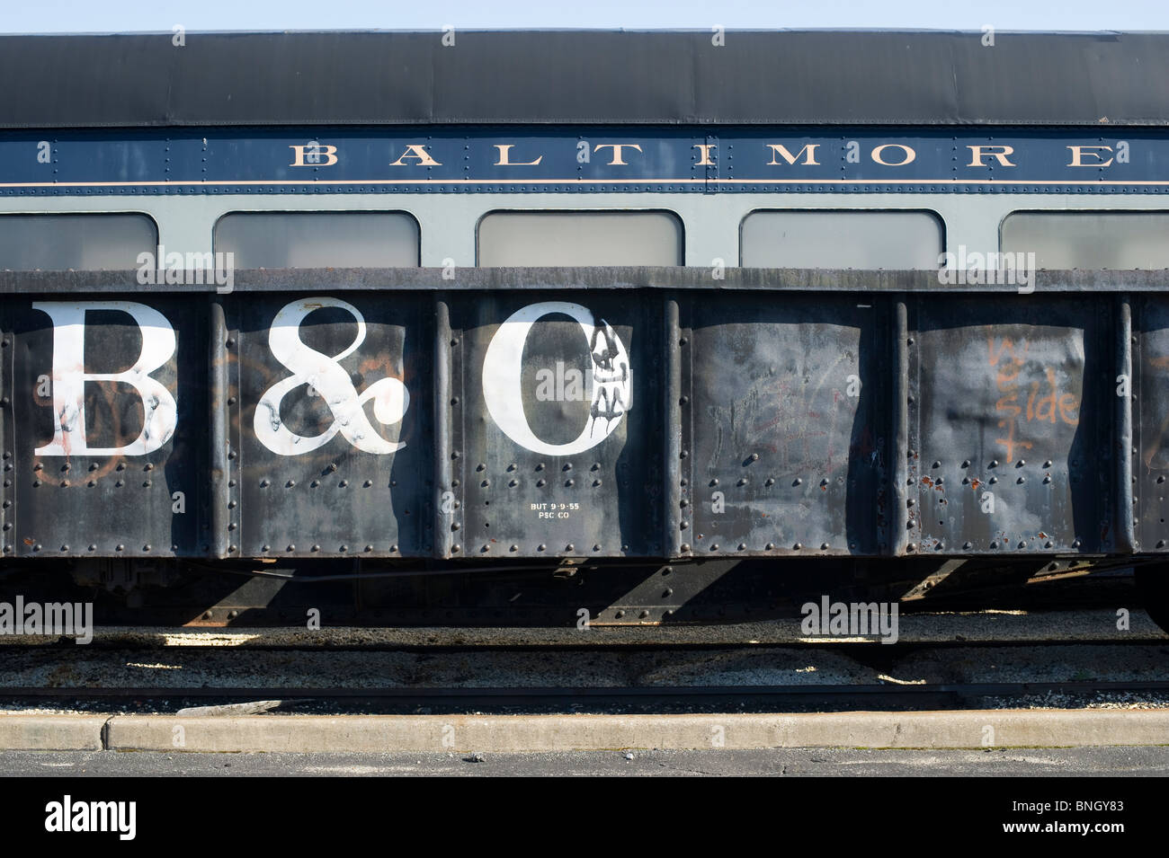 B&O Railroad Museum Banque D'Images