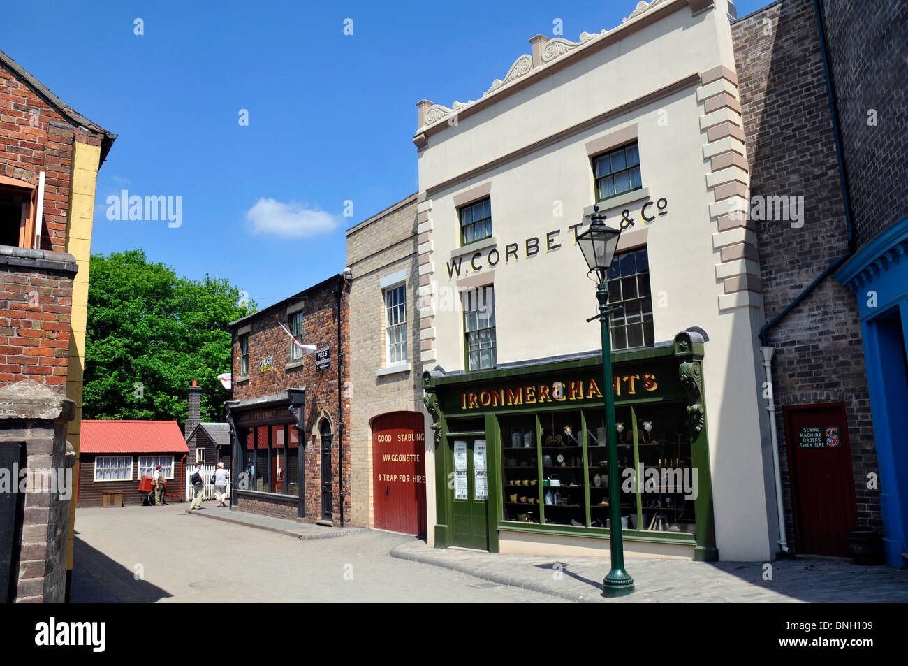 Blists Hill Victorian, ville ou village, Telford, Shropshire. La Grande-Bretagne UK Banque D'Images