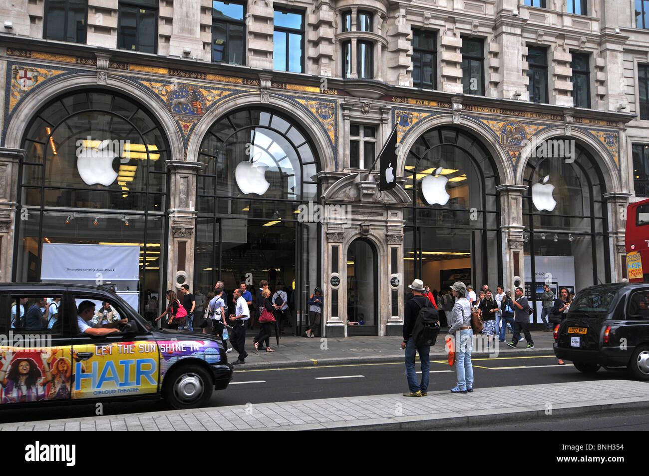 L'Apple Store de Regent Street, Londres, Angleterre Banque D'Images