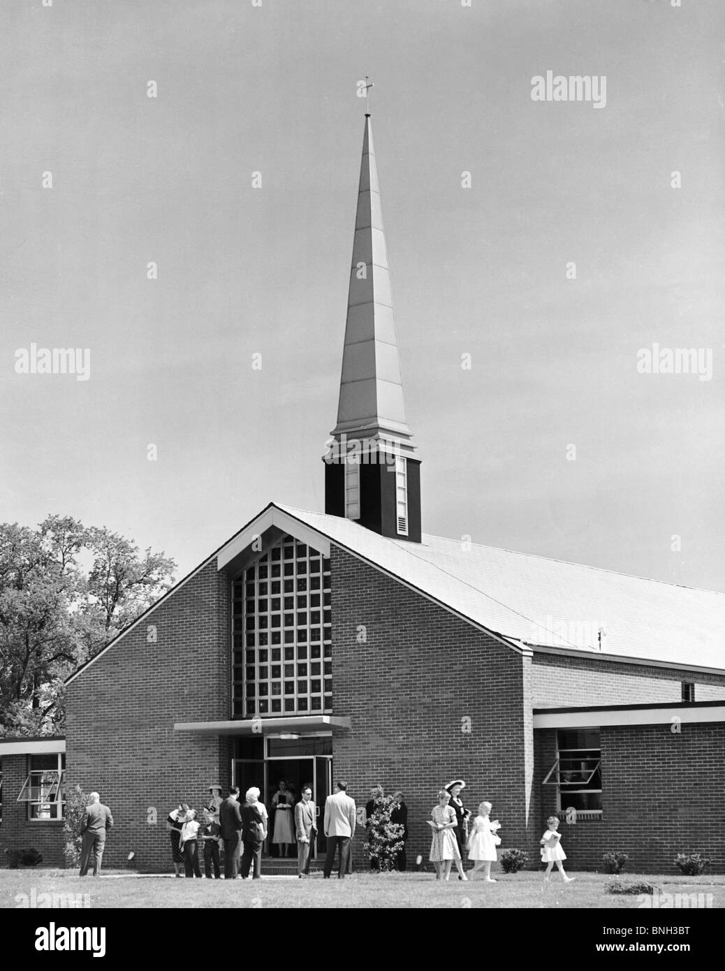 L'église luthérienne Saint-Jean, Louisville, Kentucky, USA Banque D'Images