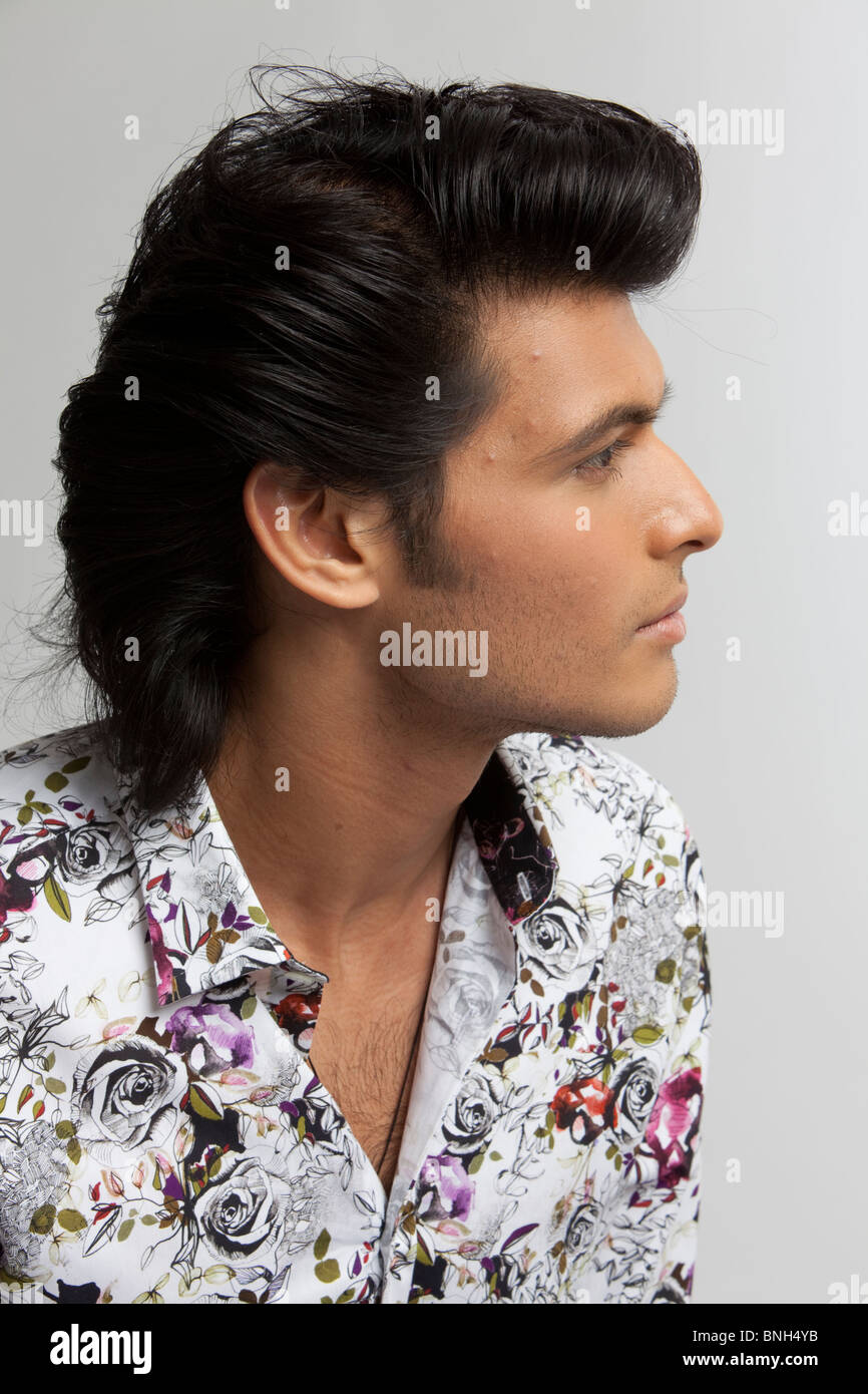 Portrait of young asian man , head shot Banque D'Images