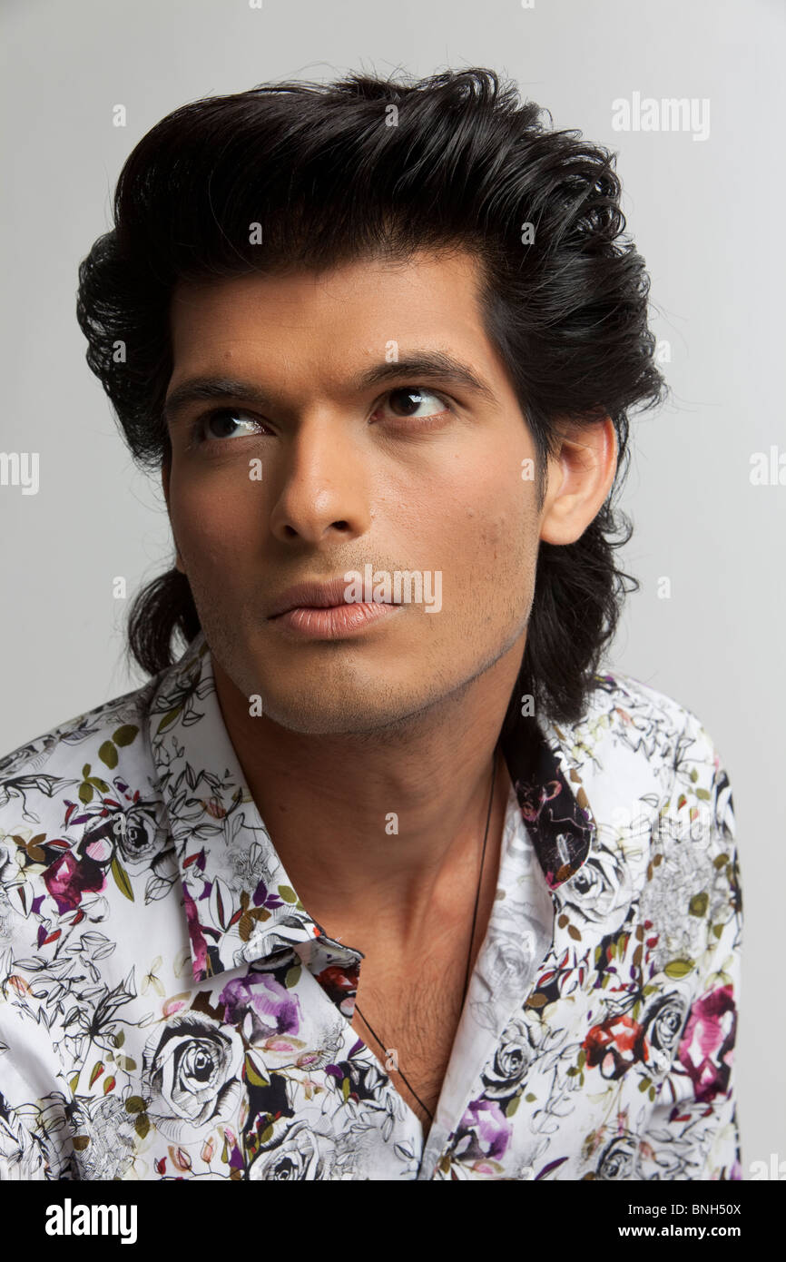 Portrait of young asian man , head shot Banque D'Images