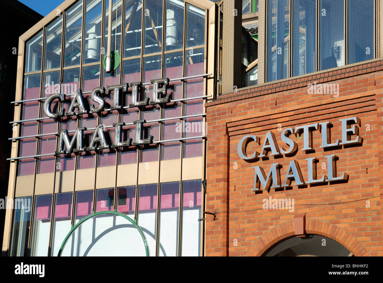 Castle Mall shopping center, Norwich, Norfolk, Angleterre Banque D'Images