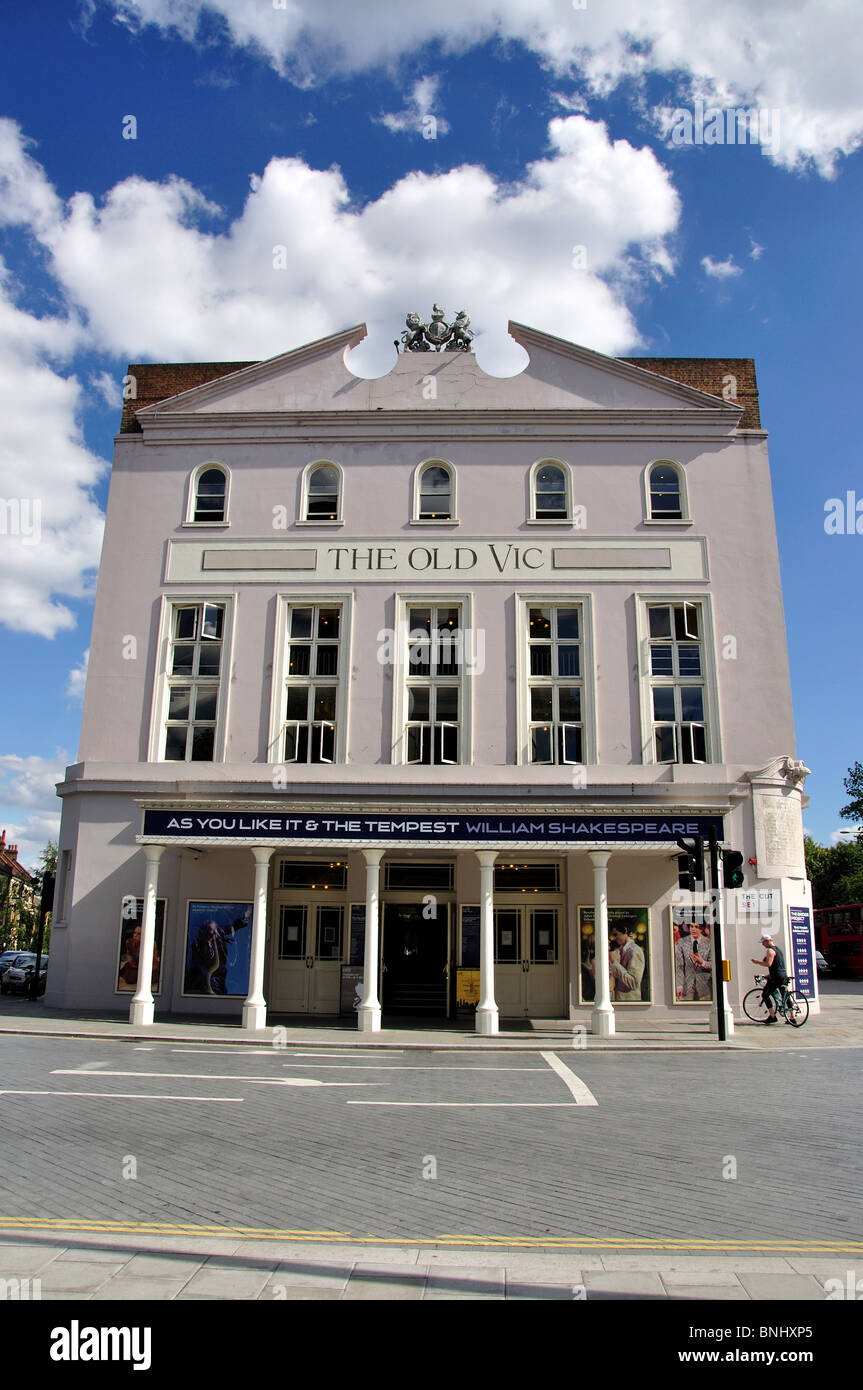 L'Old Vic Theatre, Waterloo Road, le London Borough of Lambeth, Greater London, Angleterre, Royaume-Uni Banque D'Images