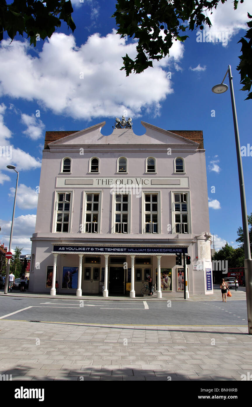 L'Old Vic Theatre, Waterloo Road, le London Borough of Lambeth, Greater London, Angleterre, Royaume-Uni Banque D'Images
