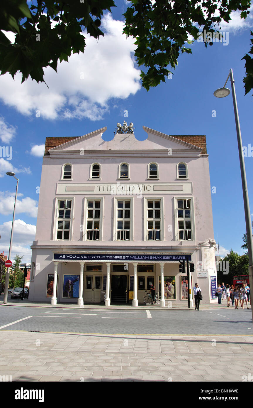 L'Old Vic Theatre, Waterloo Road, le London Borough of Lambeth, Greater London, Angleterre, Royaume-Uni Banque D'Images