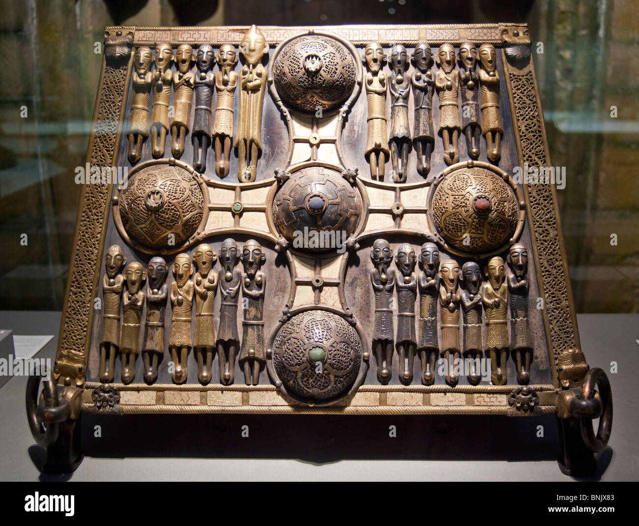 Réplique de Saint Manchan, du culte, Musée National d'Irlande Banque D'Images