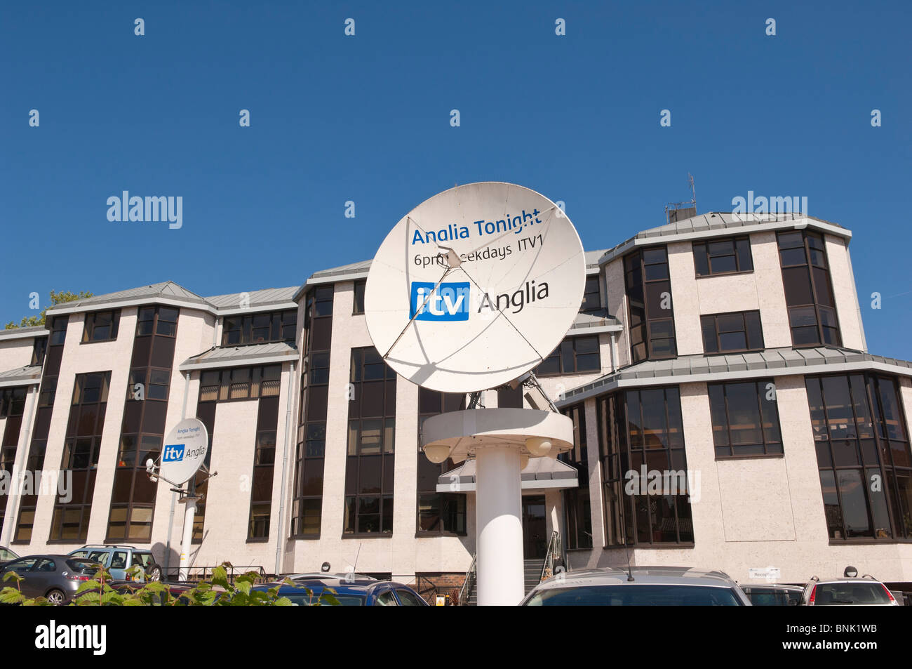 L'ITV Anglia Television TV center à Norwich , Norfolk , Bretagne , France Banque D'Images