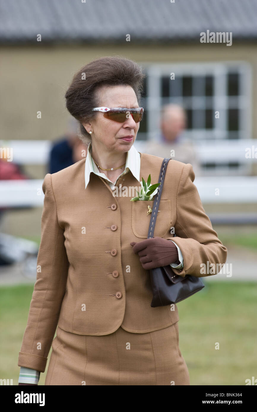 La princesse Anne à l'édition 2010 du grand spectacle du Yorkshire Banque D'Images