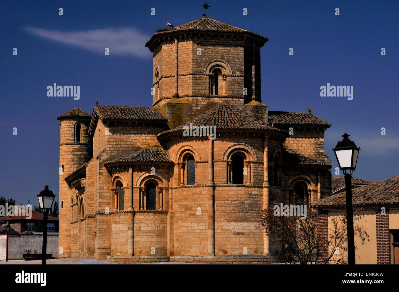 L'Espagne, Saint James Way : Iglesia de San Martin de Fromista Banque D'Images