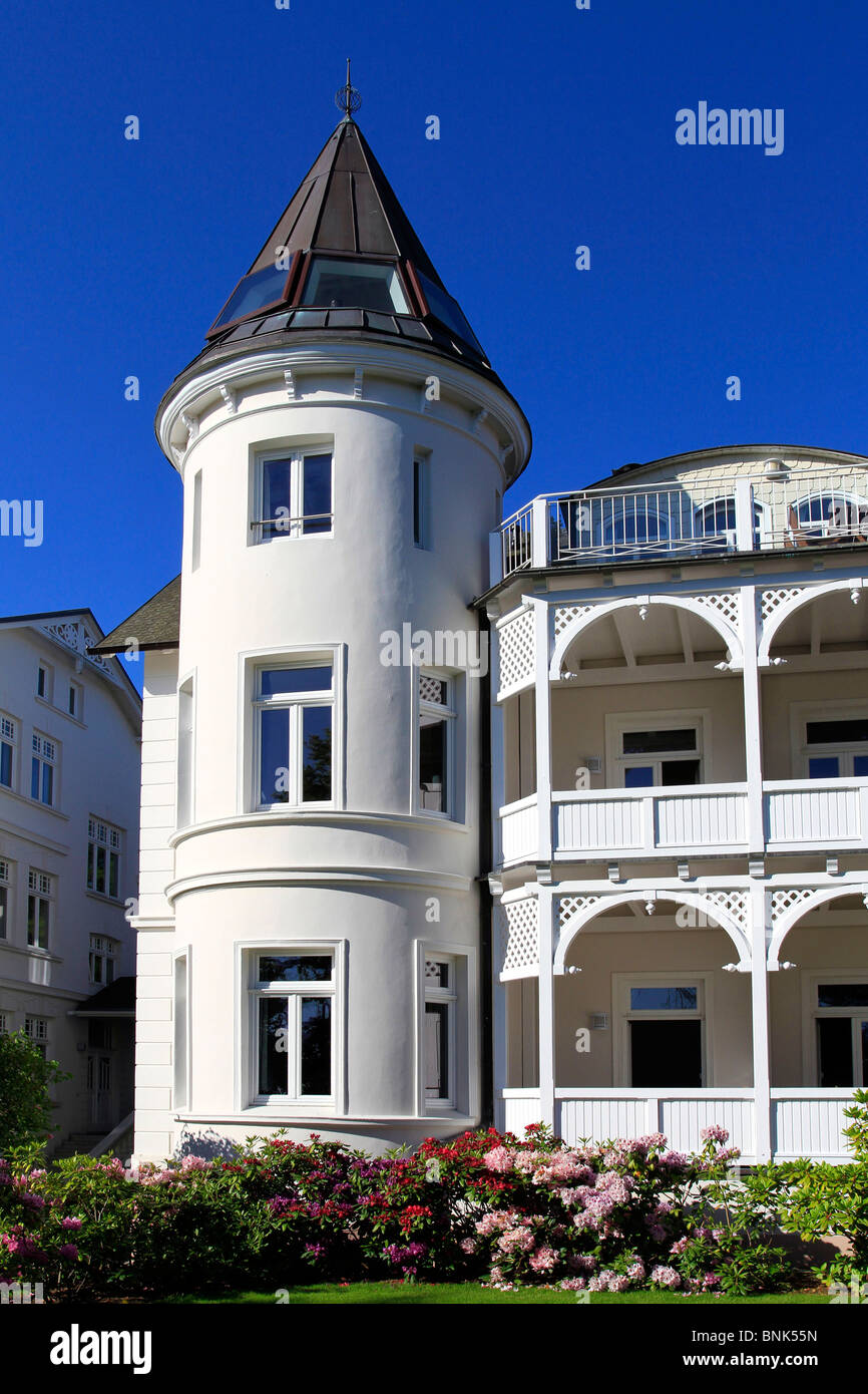 L'Allemagne, le Mecklembourg Poméranie Occidentale, Mer Baltique, l'île de Rügen, Binz Banque D'Images