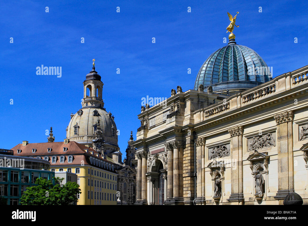 Académie des Arts, Dresde, Saxe, Allemagne Banque D'Images