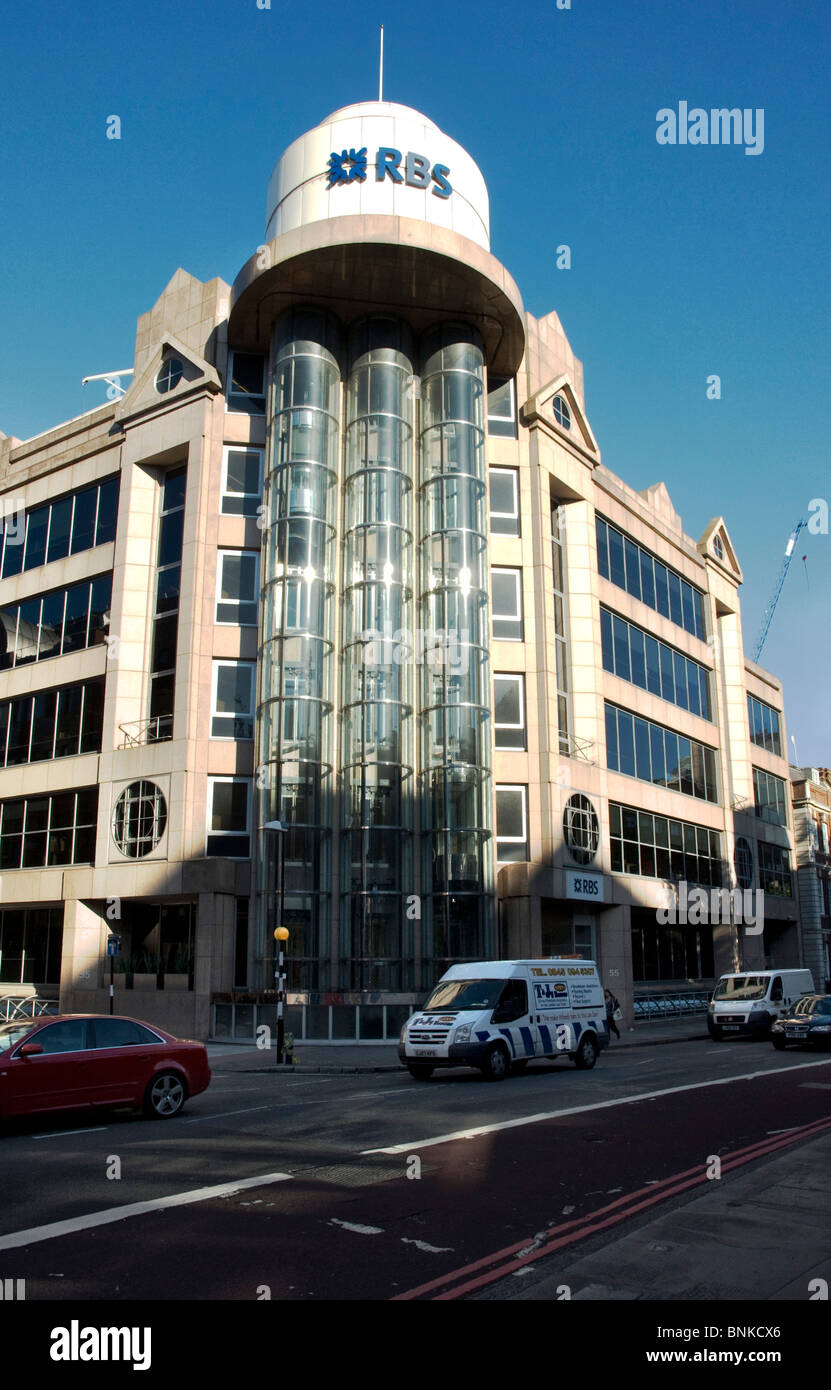Siège de la Banque RBS dans Aldgate, Londres Banque D'Images