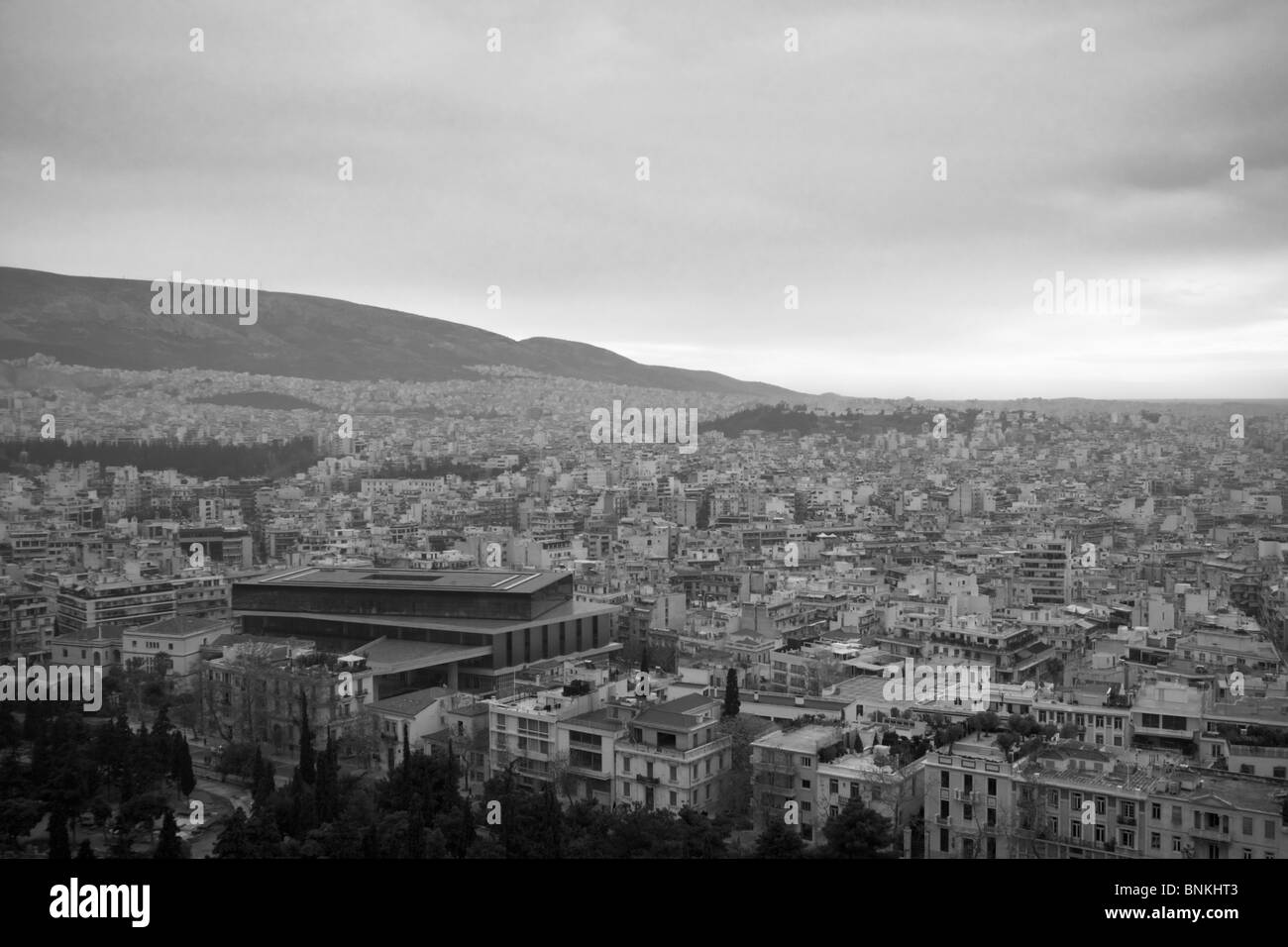 Images des ruines de l'Acropole à Athènes, Grèce. Banque D'Images