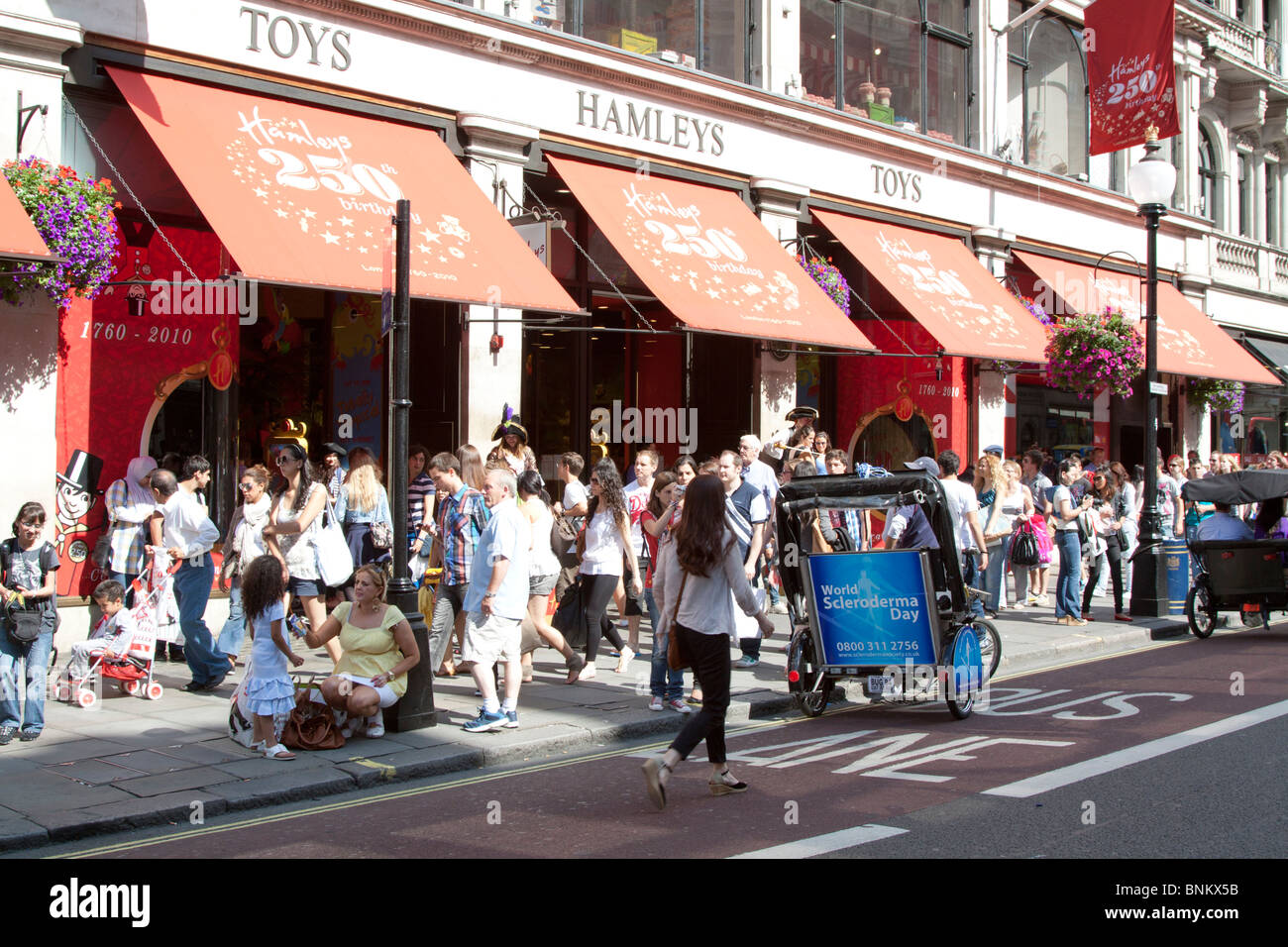 Hamleys Toy Shop - Regents Street - Londres Banque D'Images